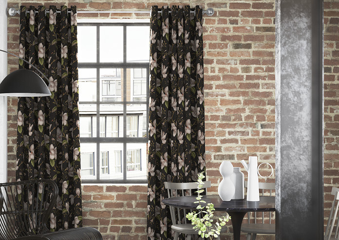 Lilium, Ebony - Made to Measure Curtains - Image 3